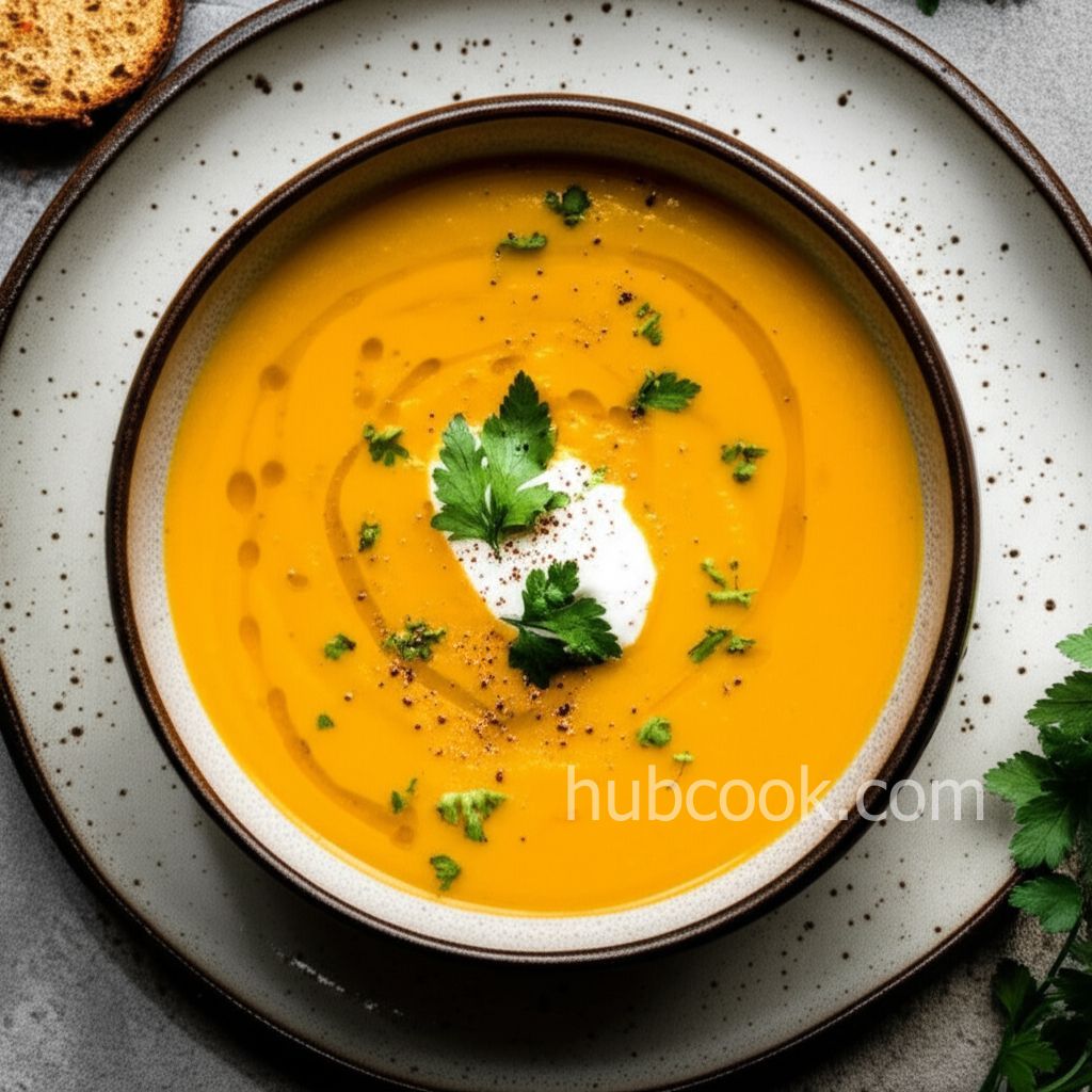 Pumpkin Soup with Coconut Milk