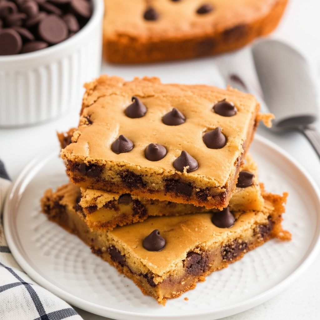 Quick Chocolate Chip Cookie Cake