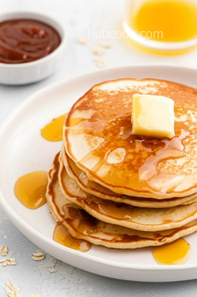 Quick Oatmeal Pancakes