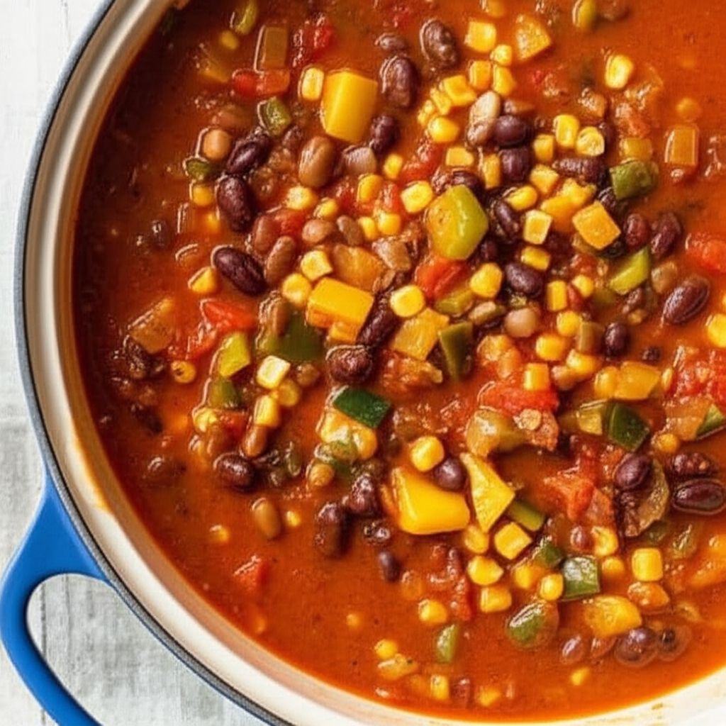 Rainbow Veggie Chili