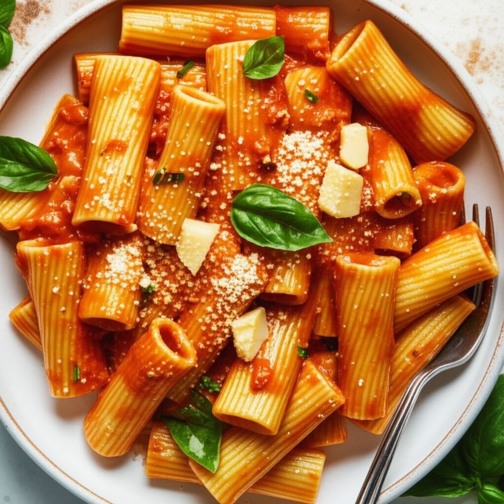 Rigatoni al Segreto (Rigatoni with Secret Sauce)