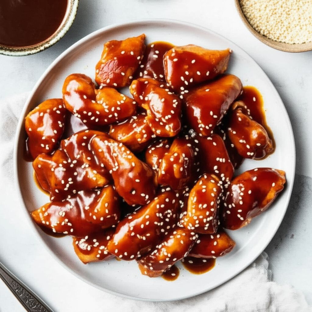 Sesame Chicken for Slow Cooker