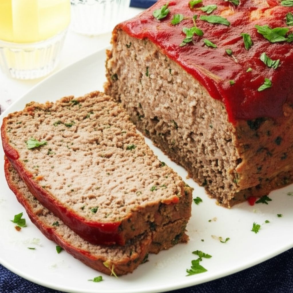 Simply Divine Meatloaf with Spinach