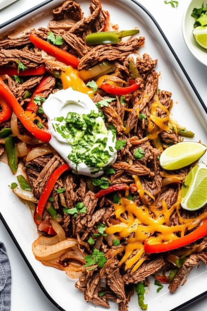 Slow Cooker Steak Fajitas