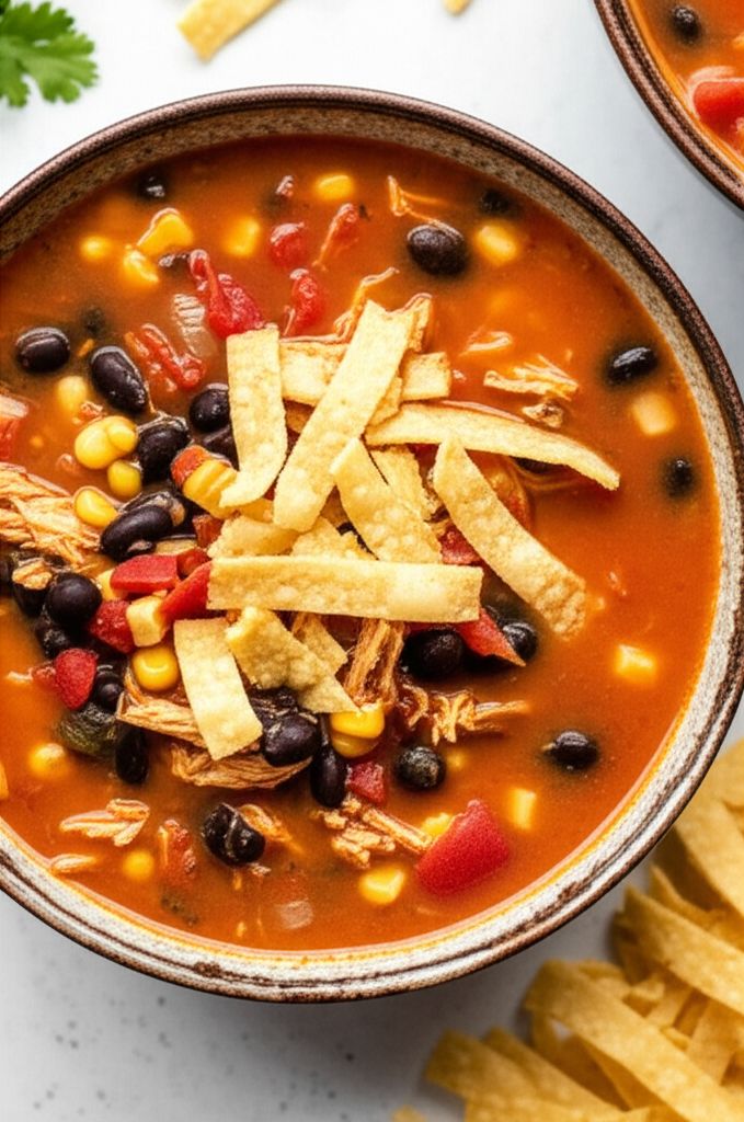 Spicy Mexican Tortilla Soup