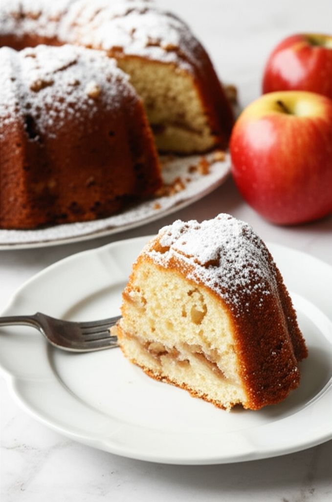 Streusel Apple Coffee Cake