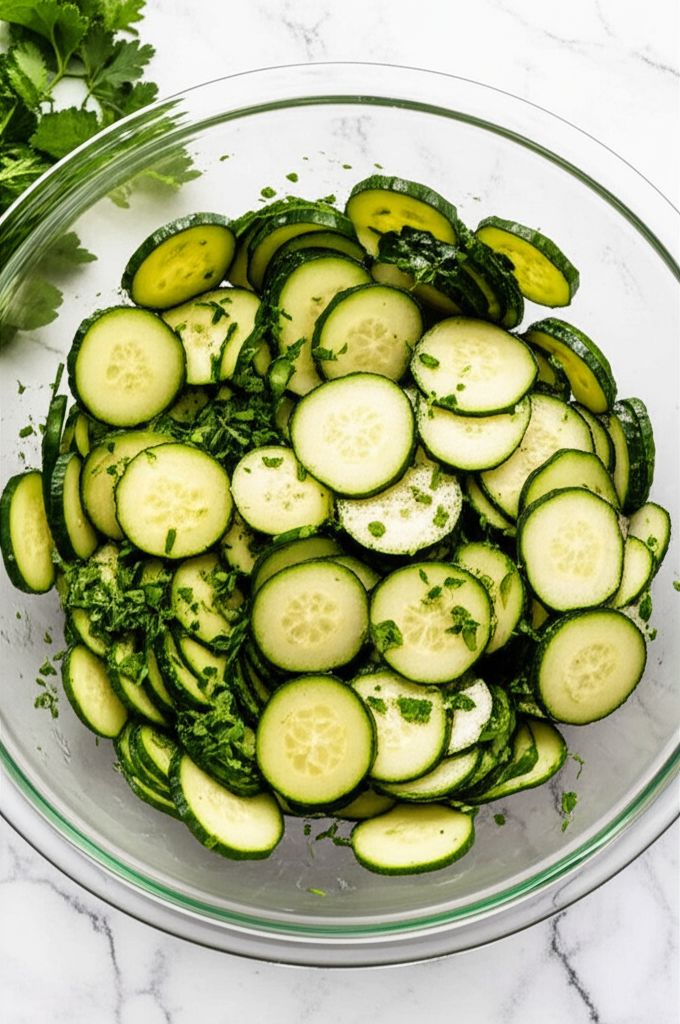 Swedish Pickled Cucumbers
