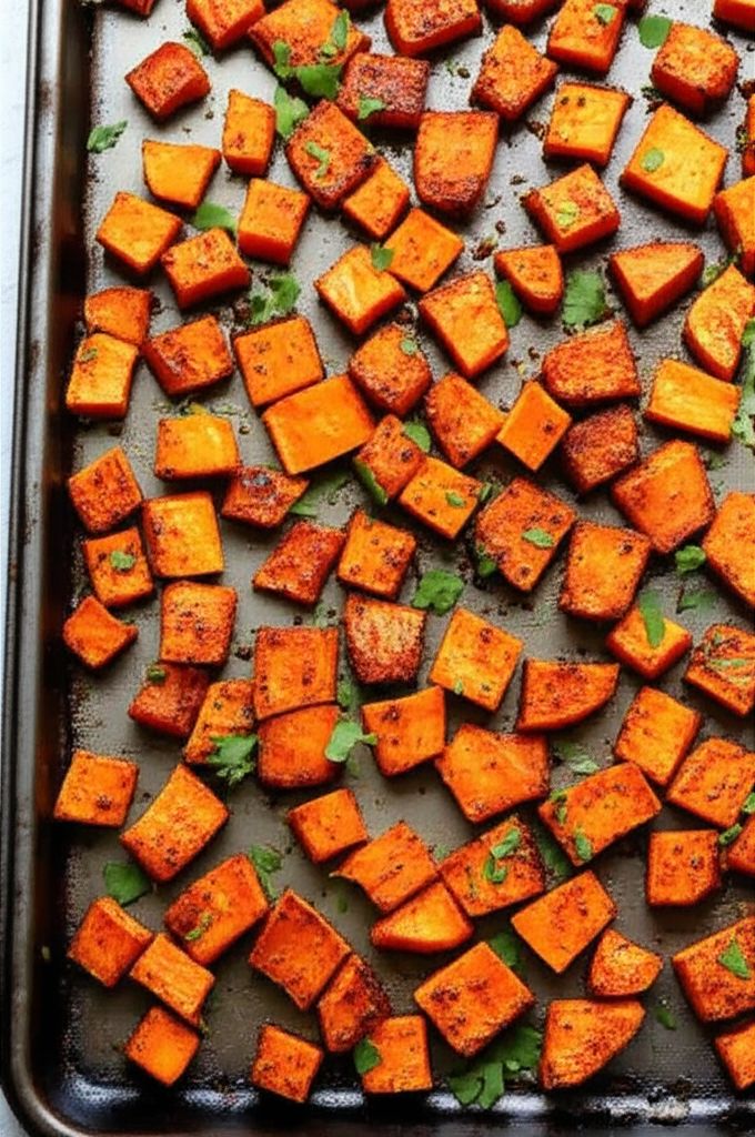 Sweet and Spicy Sweet Potatoes