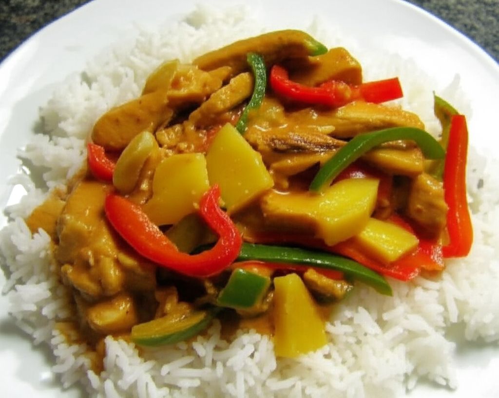 Thai Pineapple Chicken Curry