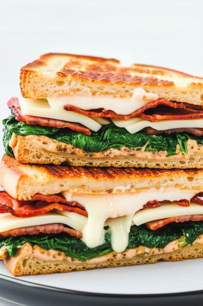 Turkey and Bacon Panini with Chipotle Mayonnaise