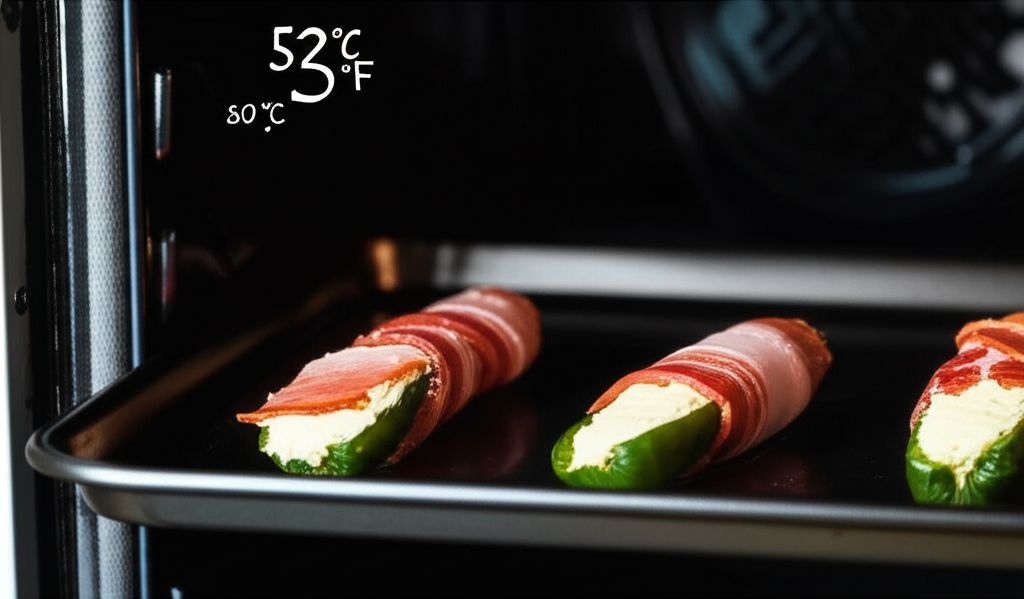 Turkey Bacon-Wrapped Jalapeño Poppers
