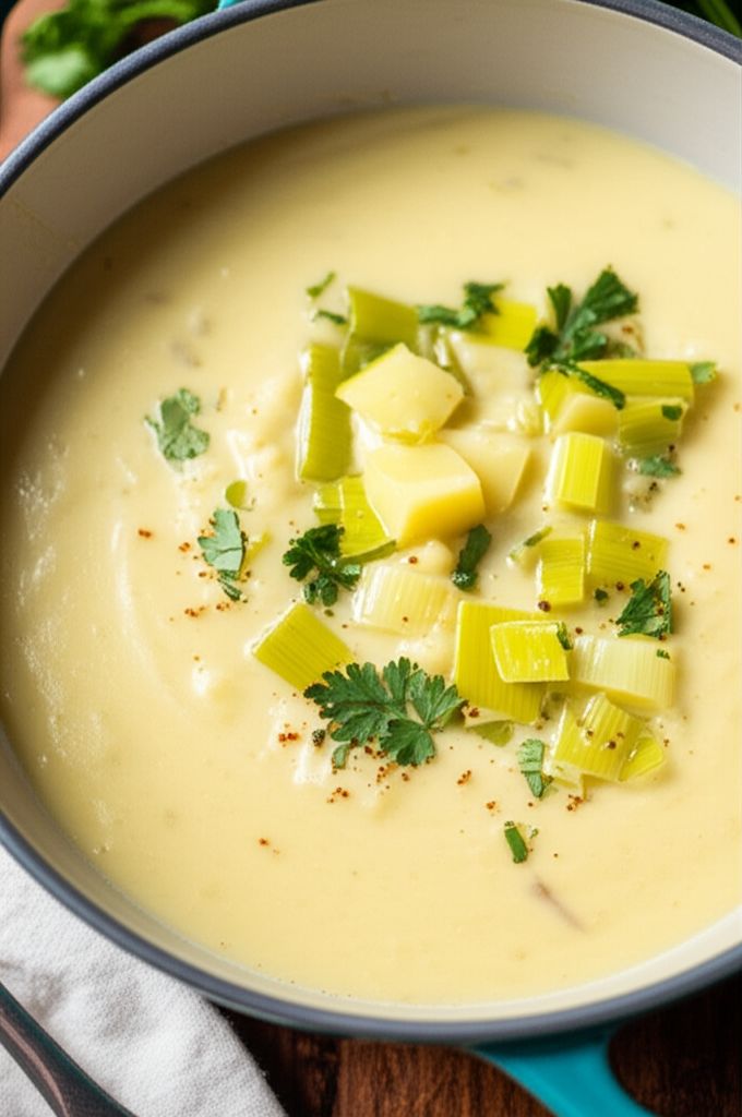 Vegetarian Potato-Leek Soup