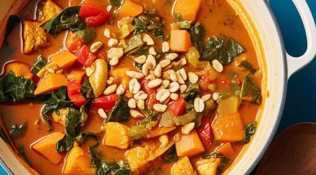 West African-Style Peanut Stew with Chicken