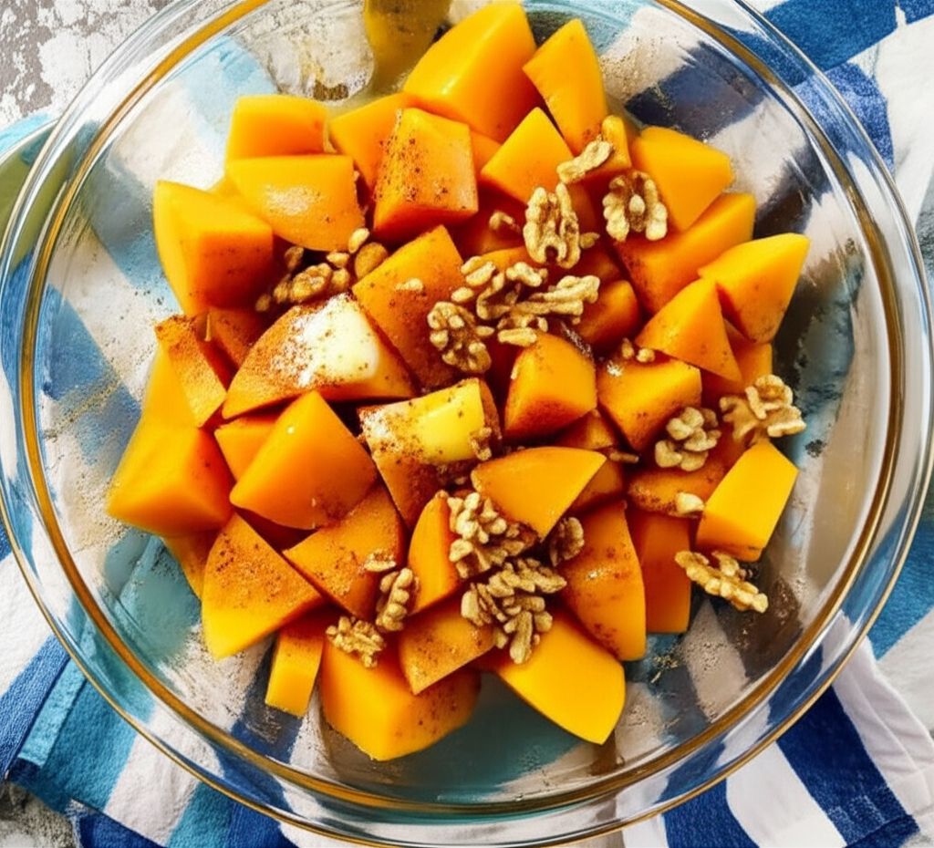 Acorn Squash with Apple