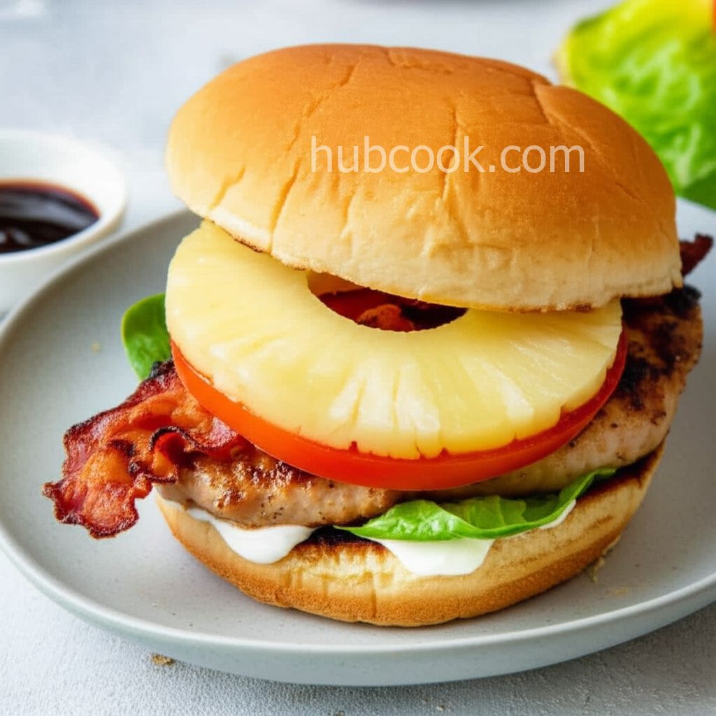 Aloha Chicken Burgers