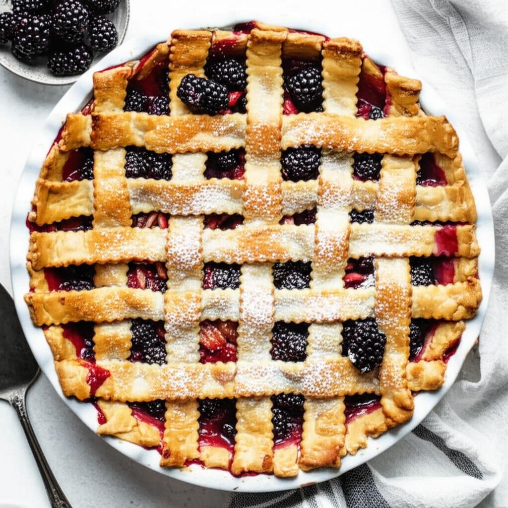 Apple Blackberry Pie
