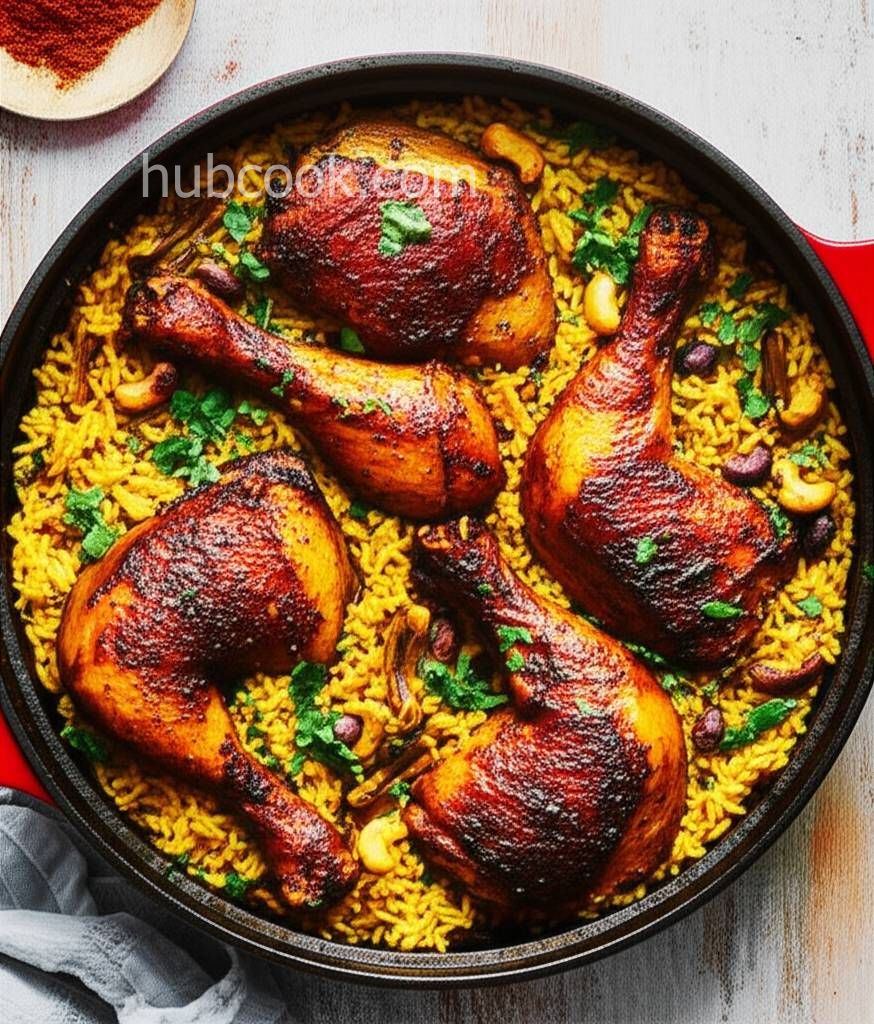 Baharat Chicken and Rice