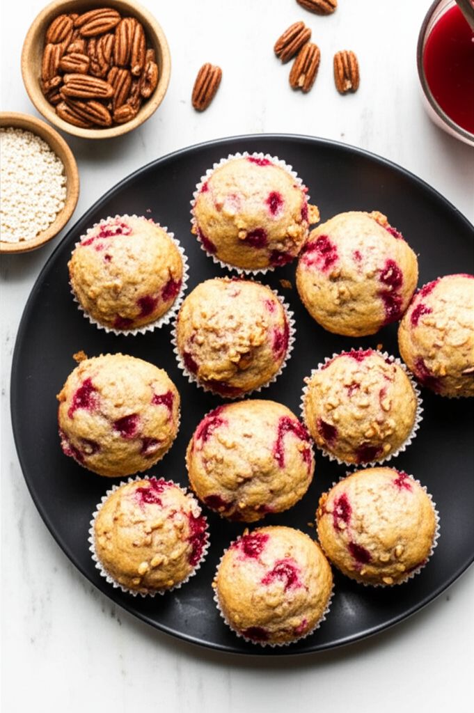 Best Leftover Cranberry Sauce Muffins