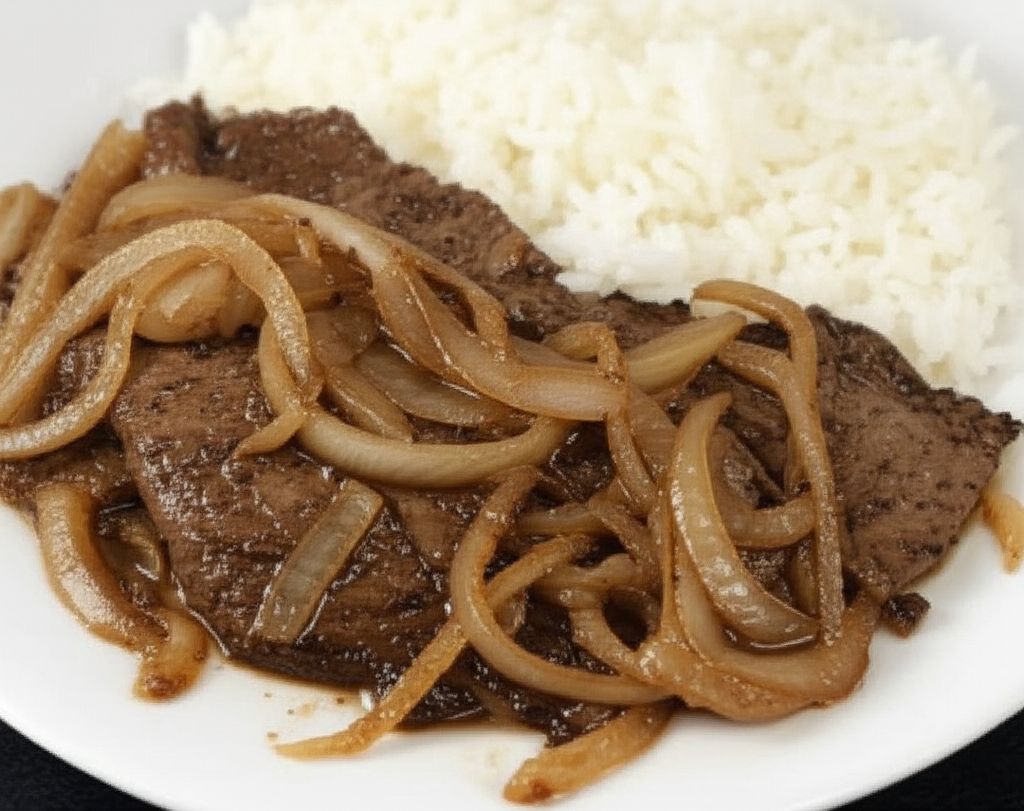 Bistec Encebollado (Cuban Steak and Onions)