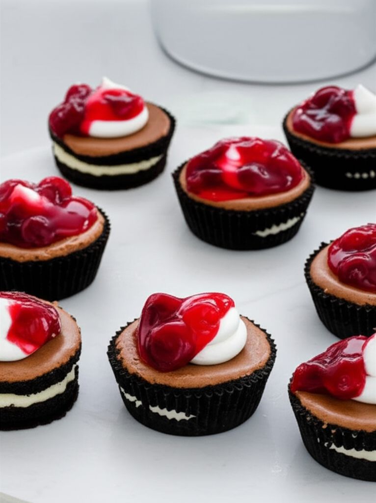 Black Forest Cheesecakes