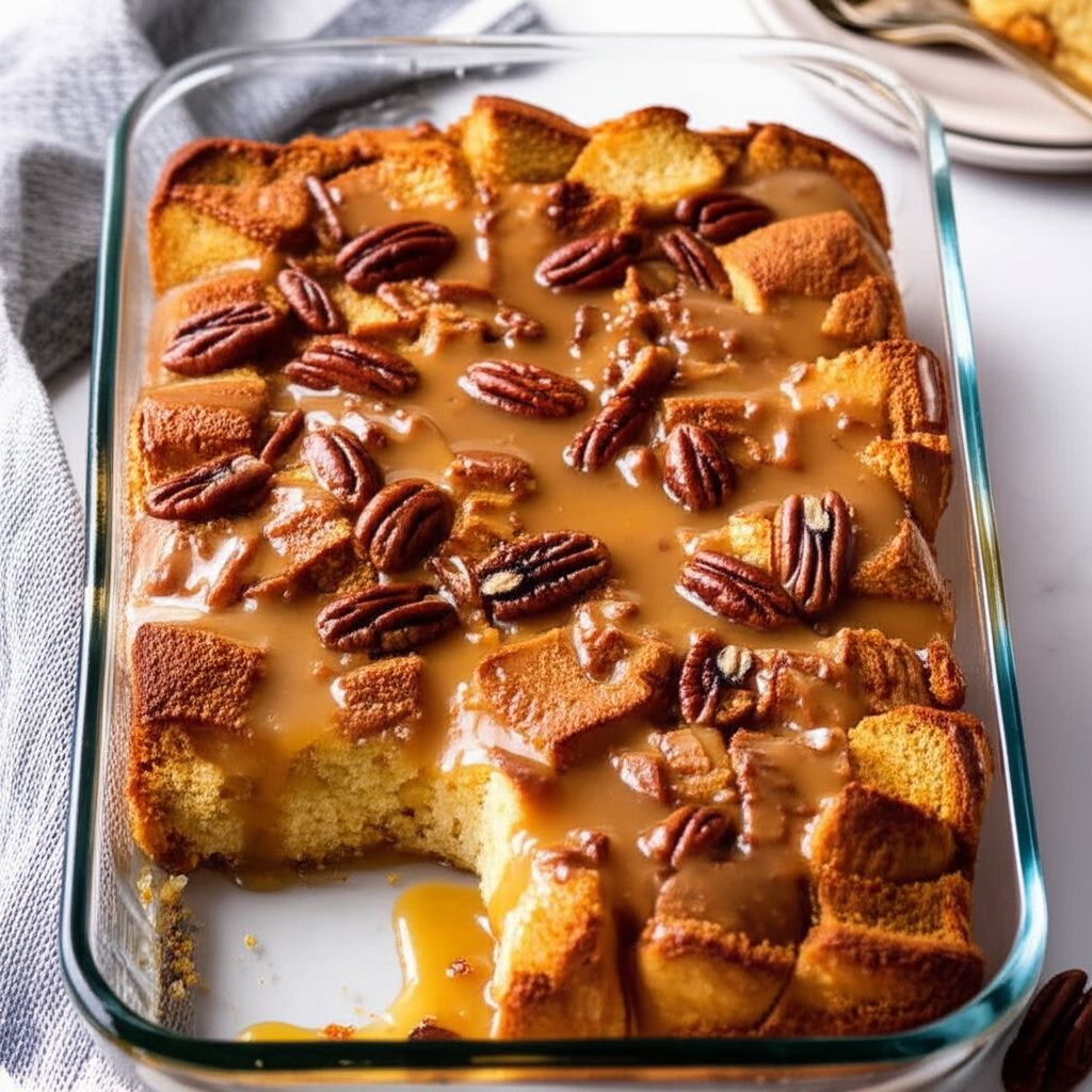 Bread Pudding with Whiskey Sauce
