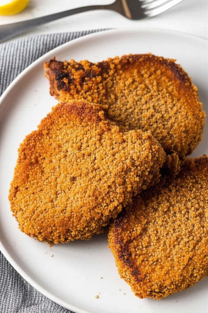 Breaded Baked Pork Chops