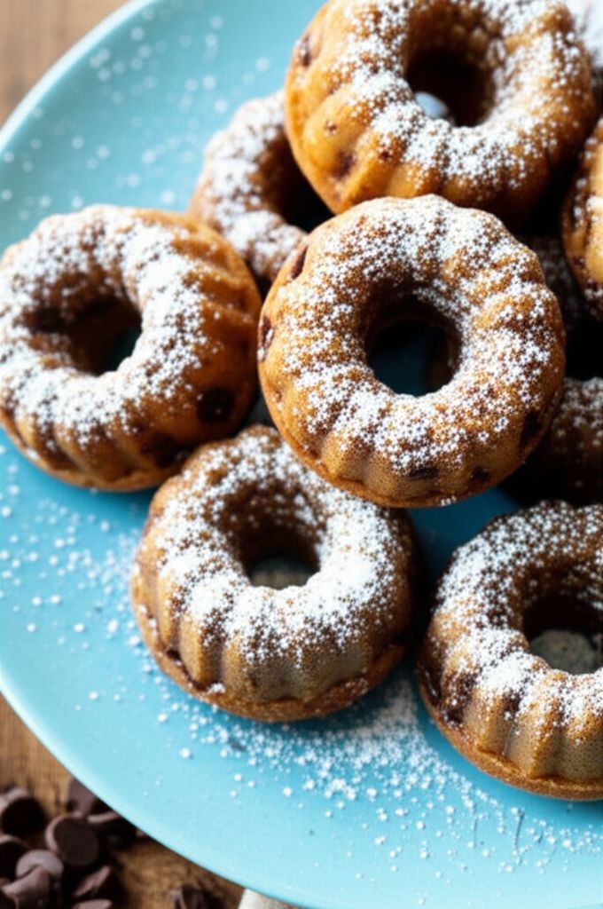Brown Butter-Chocolate Chip Mini Pound Cakes