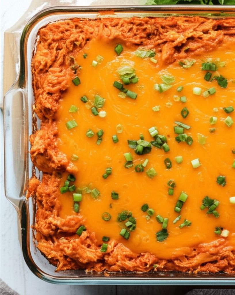 Cheesy Buffalo Chicken Dip