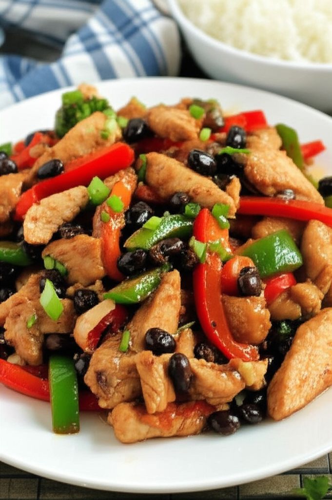 Chicken with Black Beans