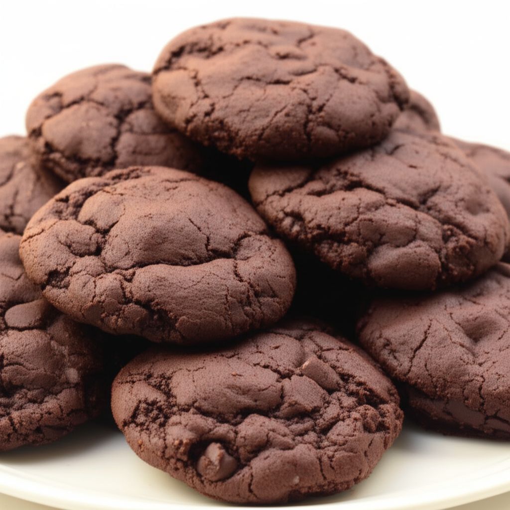 Chocolate Cake Mix Cookies