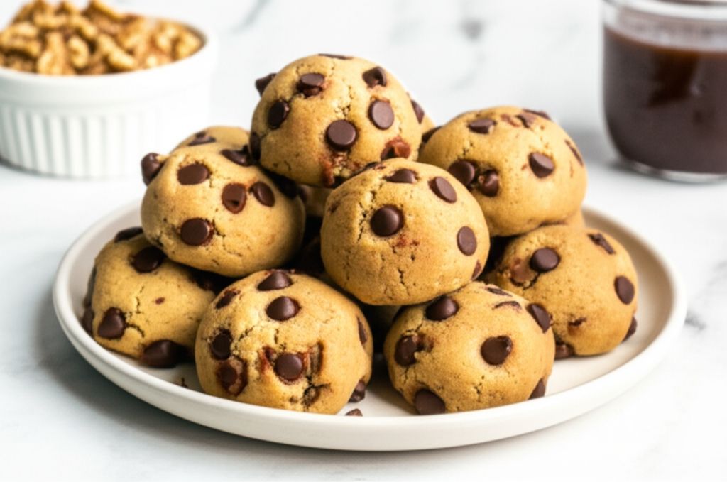 Chocolate Chip Shortbread Cookies