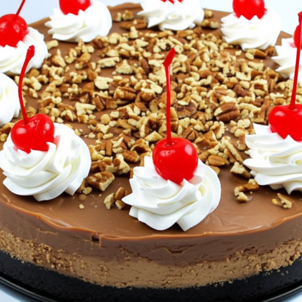Chocolate Turtles Cheesecake