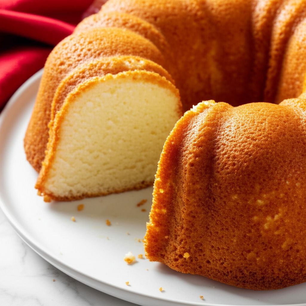 Coconut Cream Pound Cake