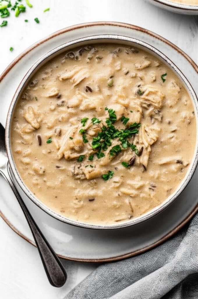Creamy Chicken and Wild Rice Soup