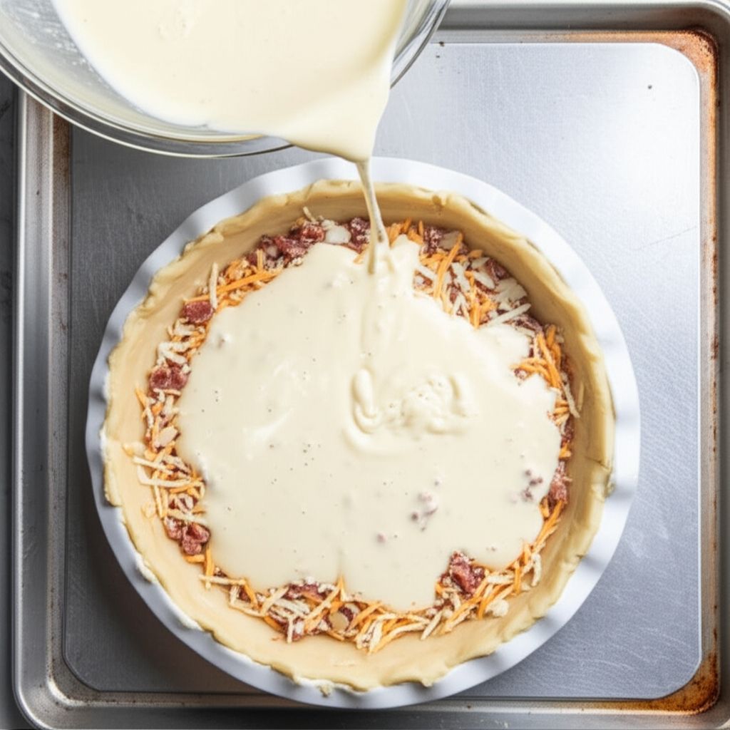 Easy Bacon and Cheese Quiche