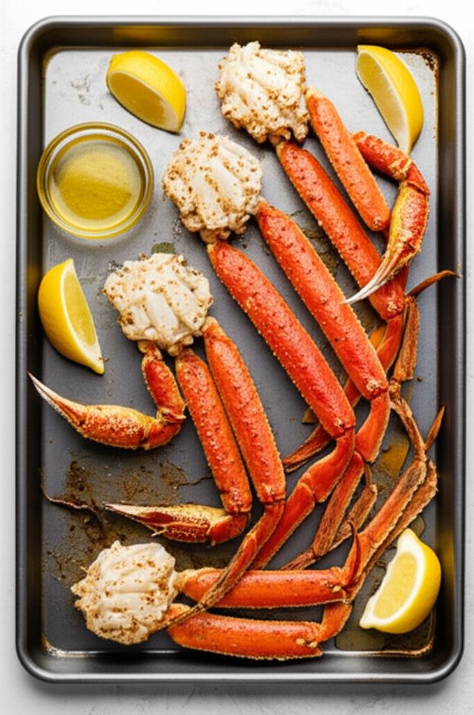 Easy Baked Crab Legs