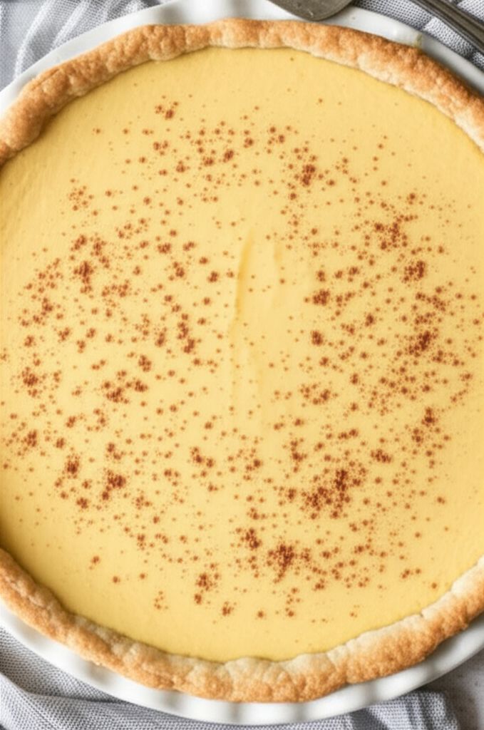 Easy Egg Custard Pie