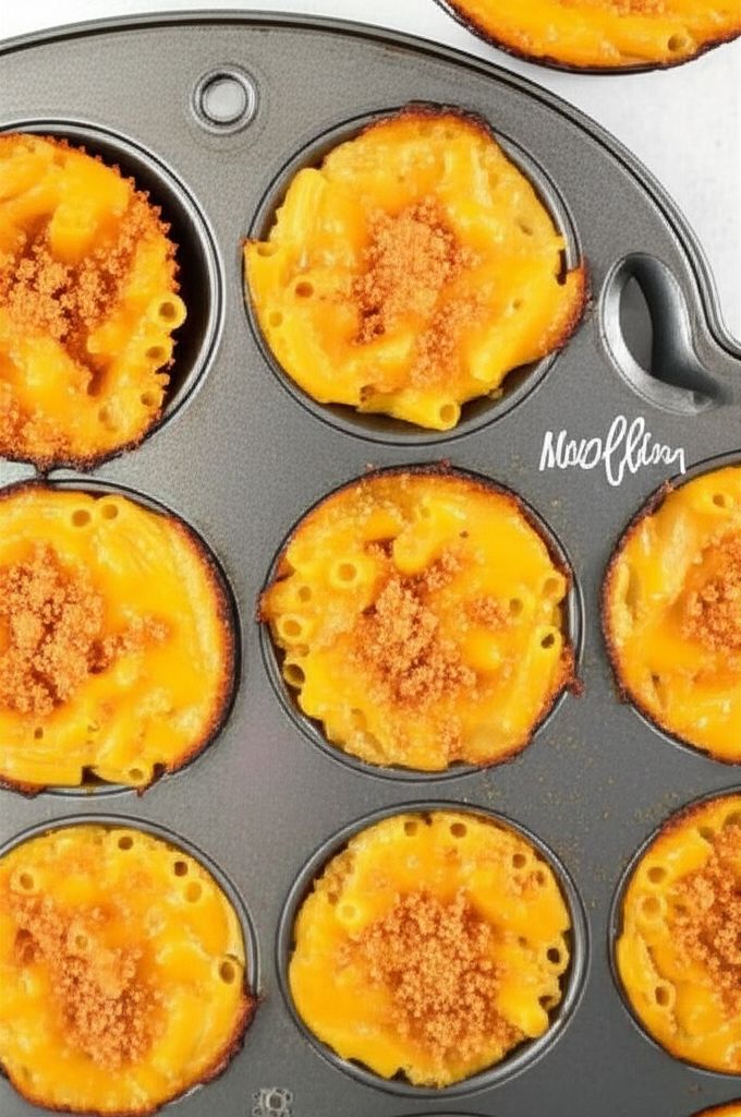 Easy Mac and Cheese Muffins
