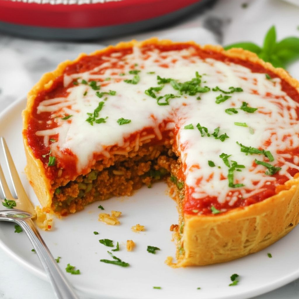 Easy Spaghetti Pie