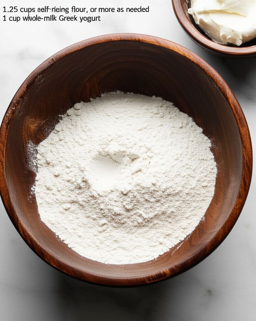 Easy Two-Ingredient Naan