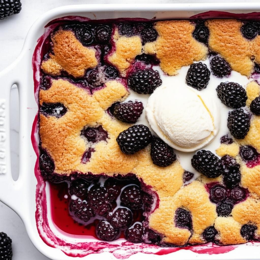 Emily's Blackberry Cobbler