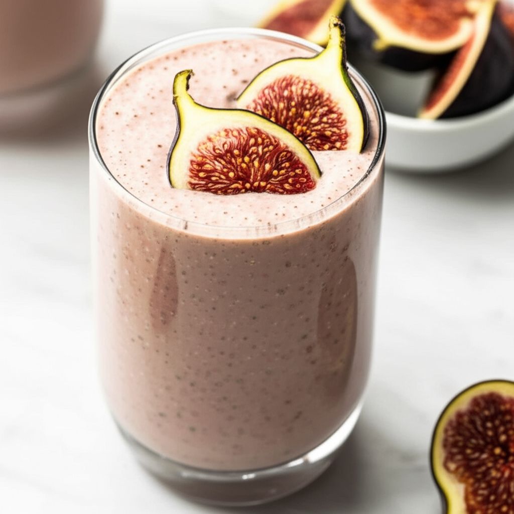 Fig and Chia Breakfast Shake