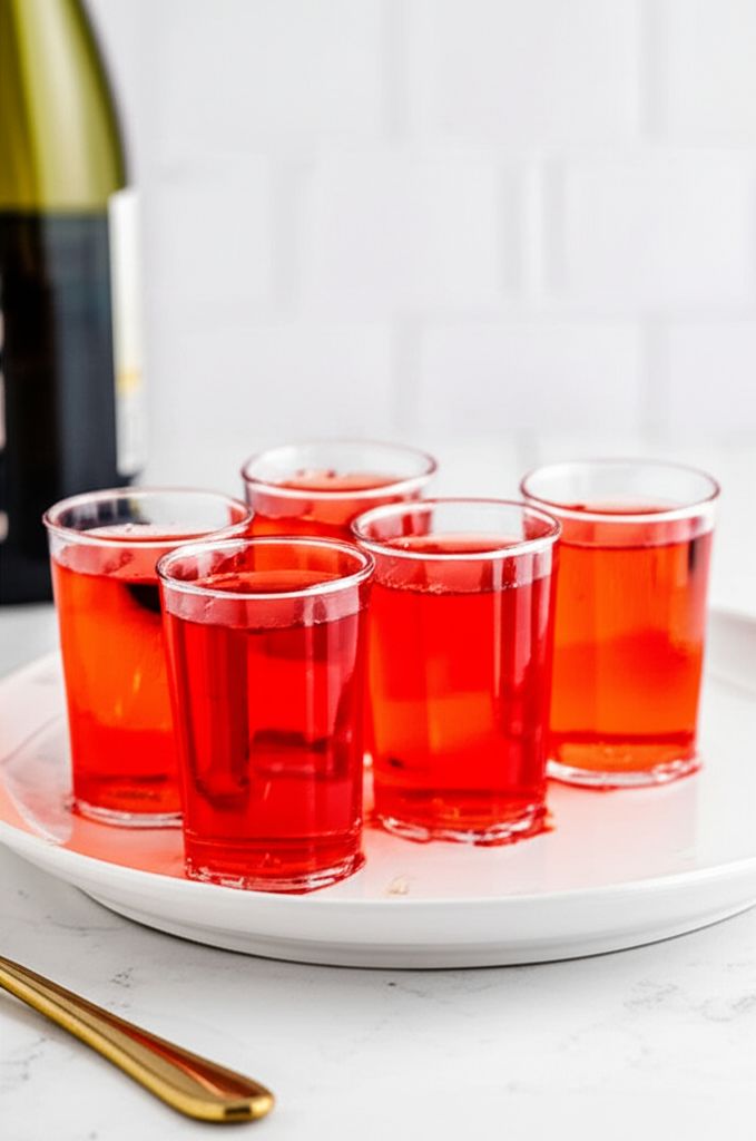 French 75 Jell-O Shots