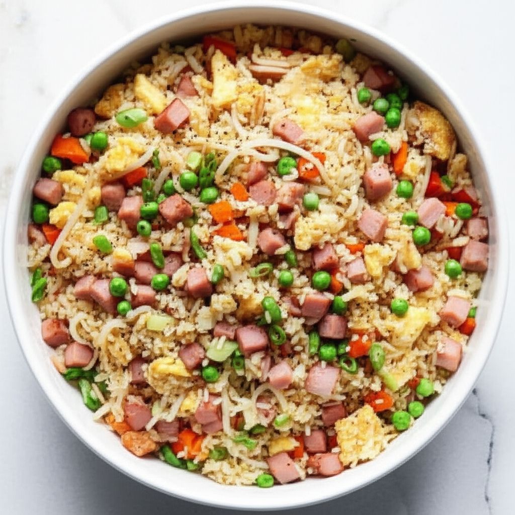 Fried Rice with Ham