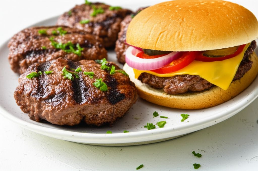 Garlic and Onion Burgers