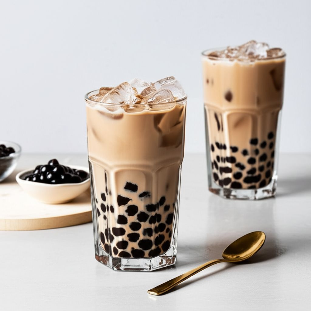 Homemade Brown Sugar Bubble Tea
