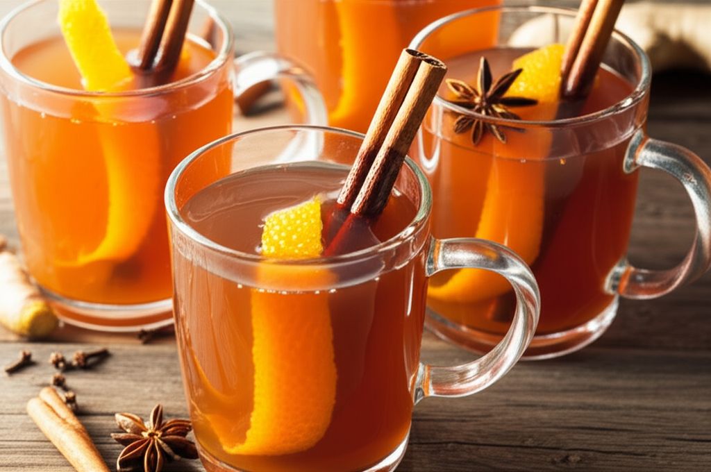 Hot Cinnamon Apple Brandy Cider