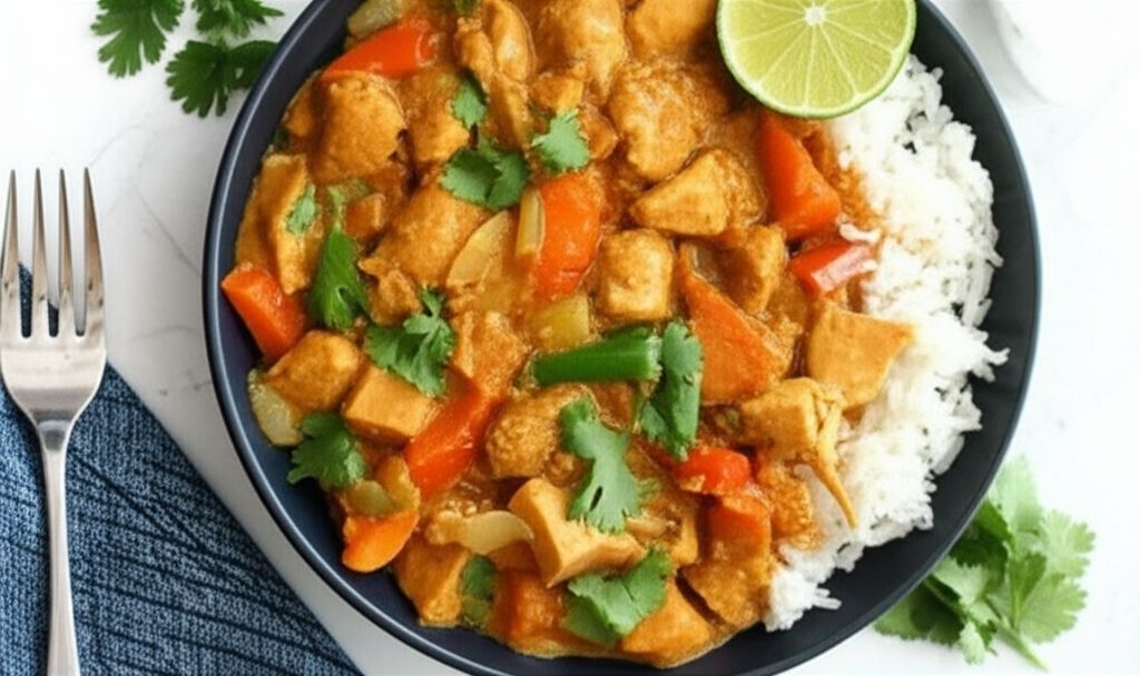 Instant Pot Coconut Chicken Curry with Sweet Potato