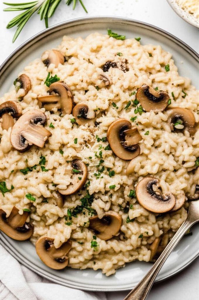 Instant Pot Mushroom Risotto