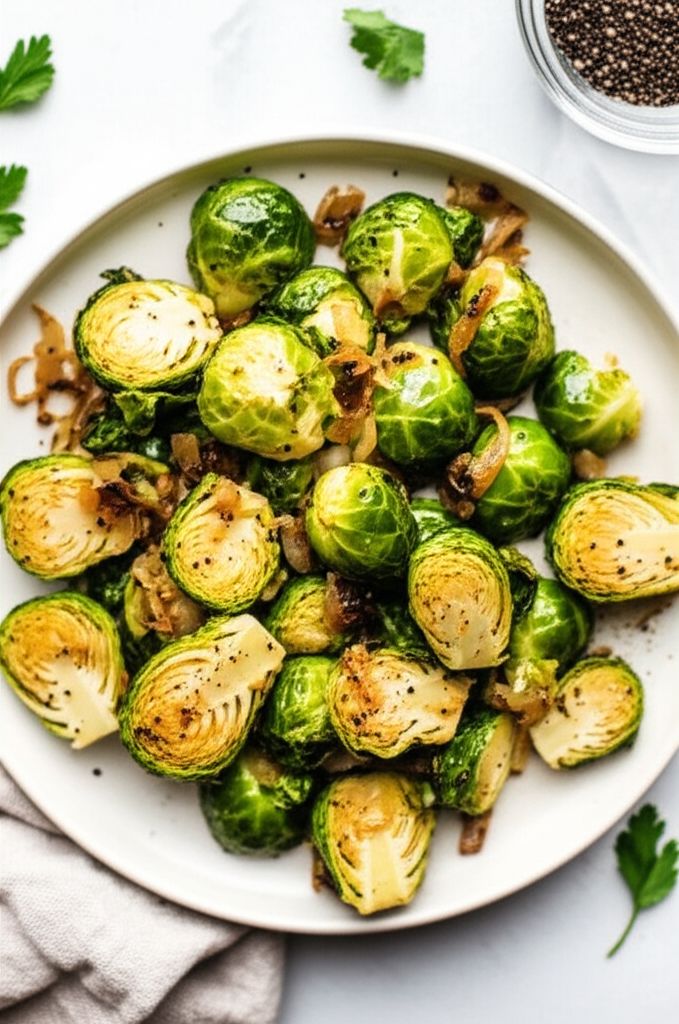 Instant Pot Roasted Brussels Sprouts